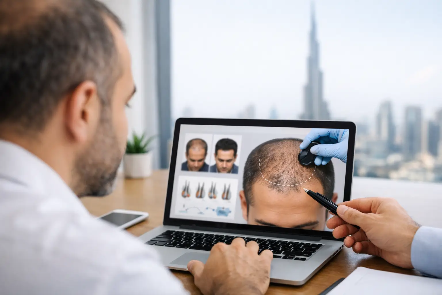 Accurate Online Hair Graft Estimates for Dubai