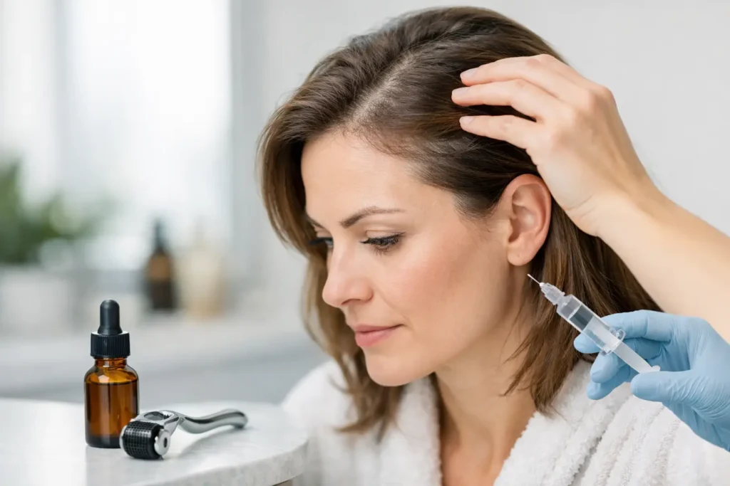 Best Treatments for Female Hair Thinning