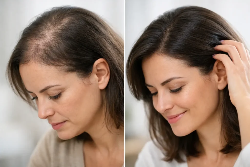 Female Hair Transplant Before After Results