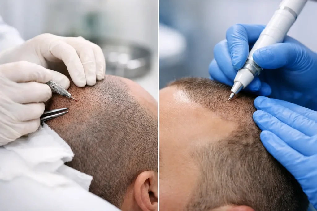 FUE vs DHI Transplant: Which Fits You?