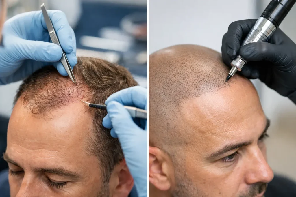 Hair Transplant Versus Scalp Micropigmentation