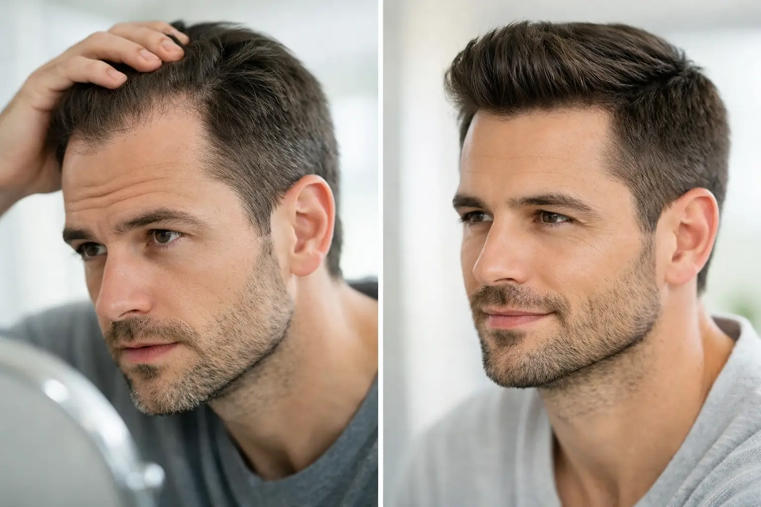 Hairline Design for Men That Looks Natural