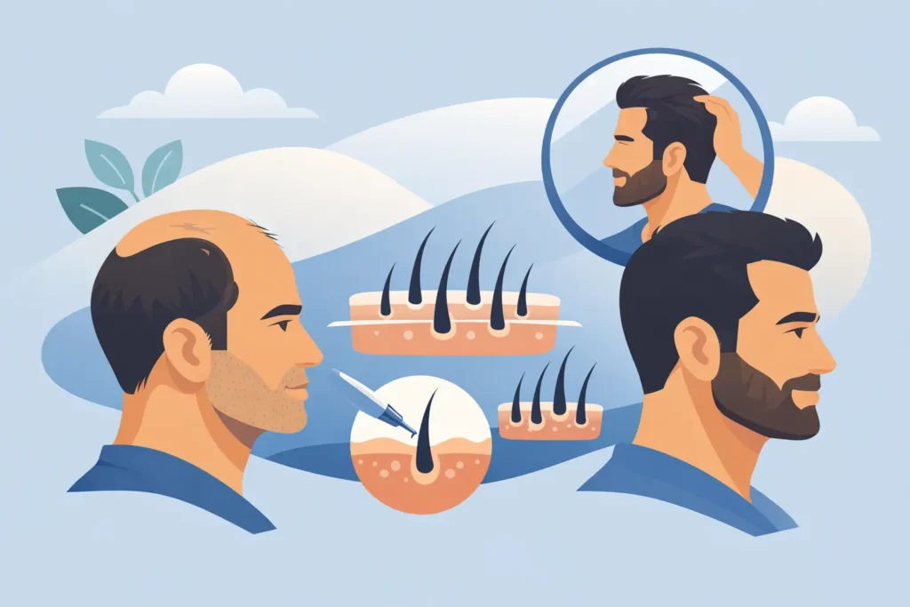 Natural Looking Hair Transplant Results