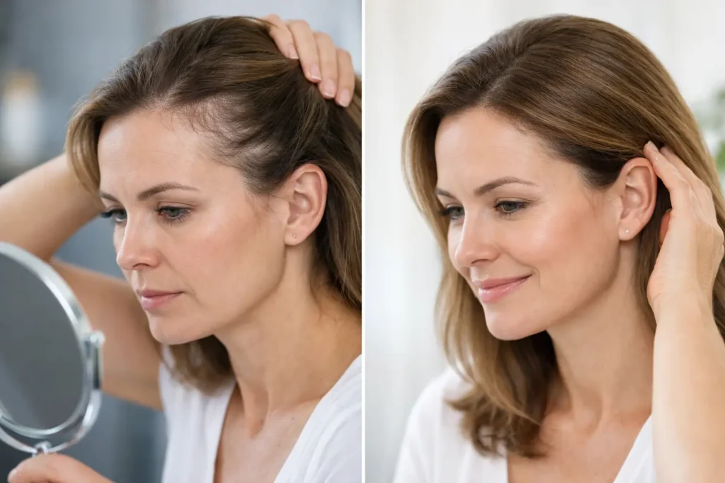 Woman Hairline Restoration Case Study: A Natural Plan