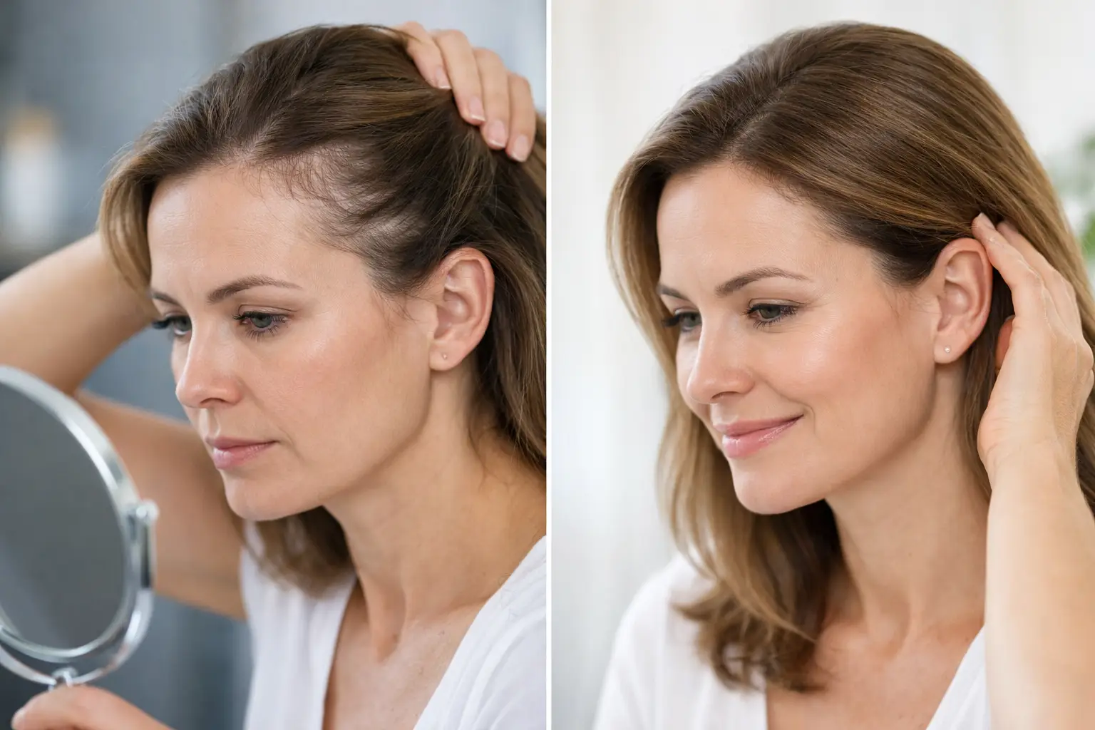 Woman Hairline Restoration Case Study: A Natural Plan