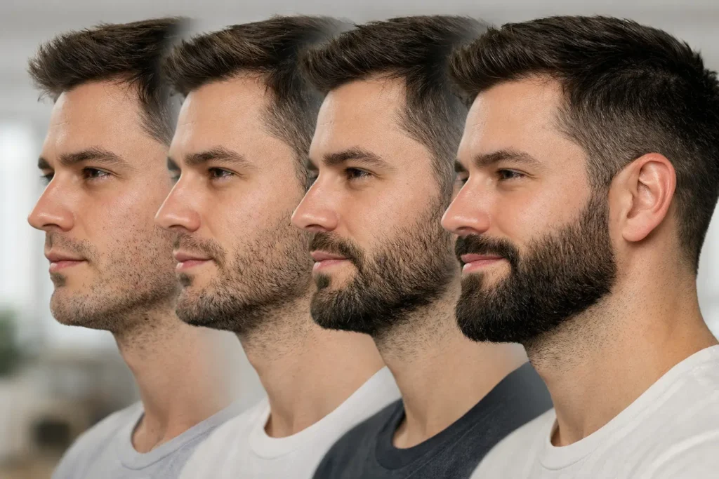 Beard Transplant Results Timeline Week by Week