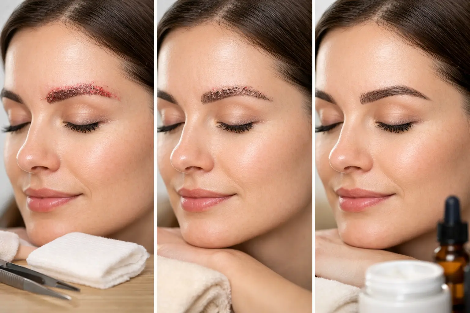 Eyebrow Transplant Healing Stages Week by Week