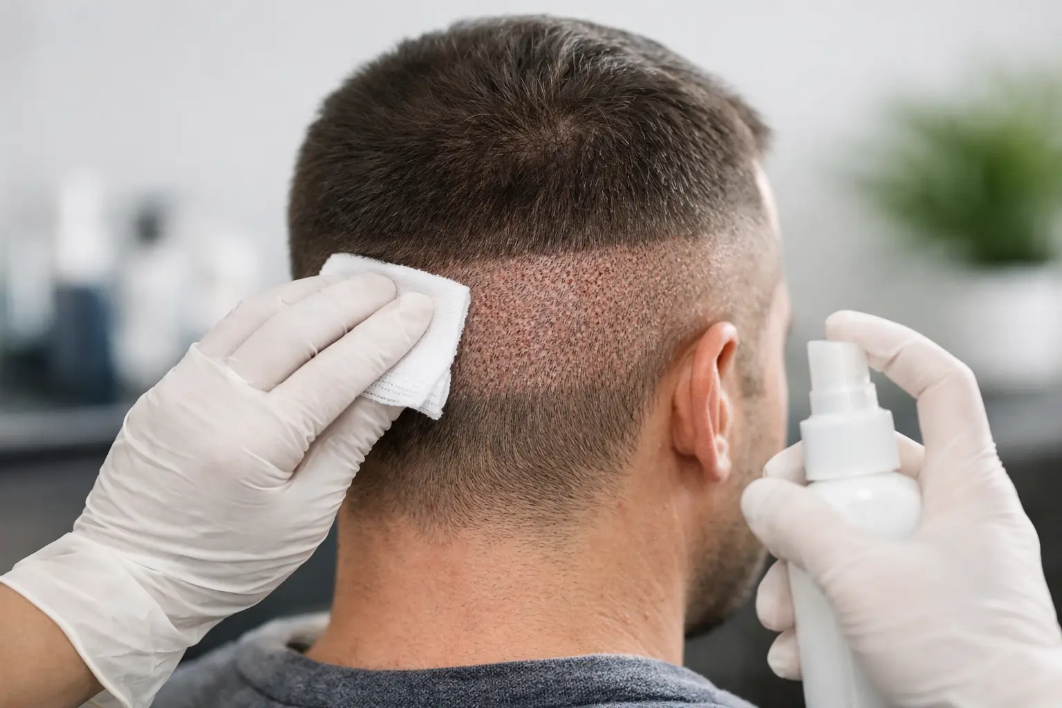 Hair Transplant Donor Area Care After Surgery