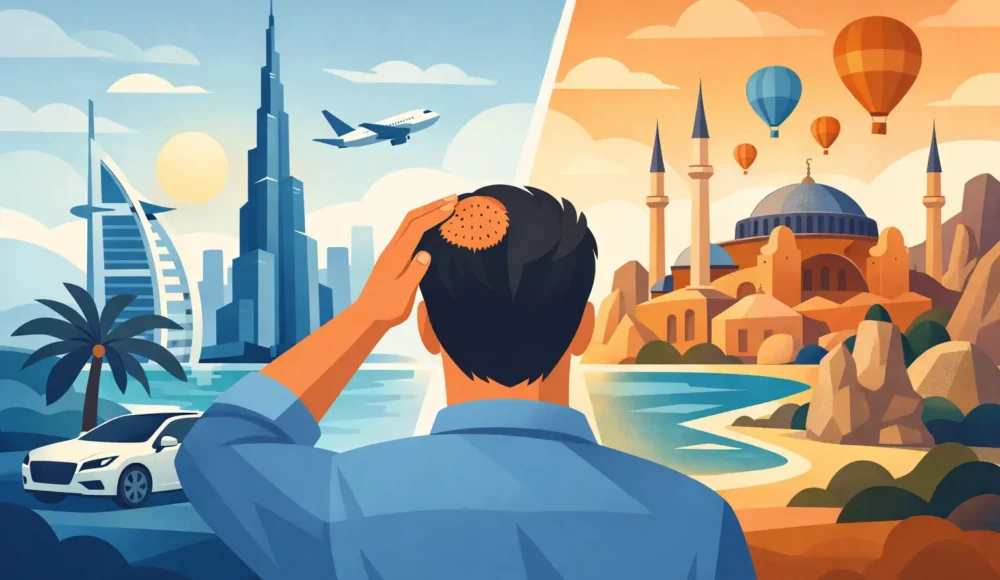 Hair Transplant Dubai vs Turkey: Which Wins?