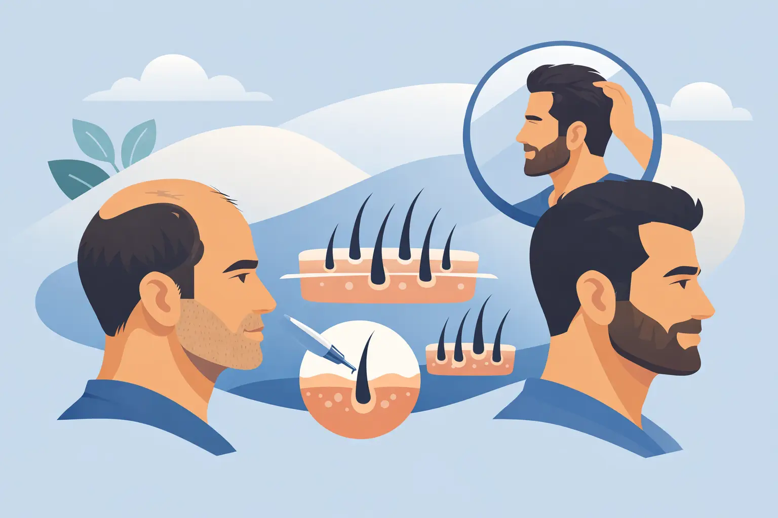 Natural Looking Hair Transplant Results