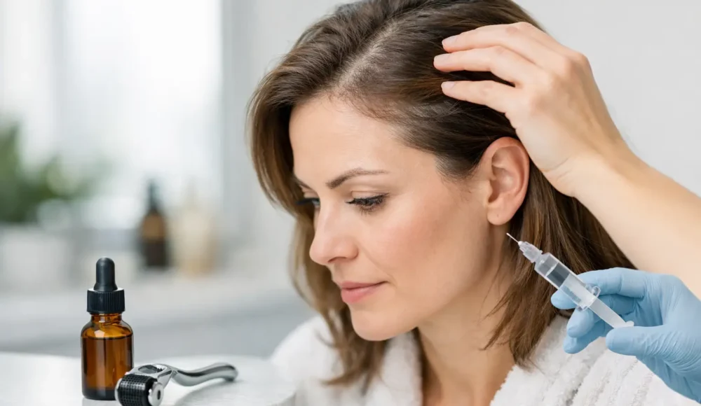 Best Treatments for Female Hair Thinning