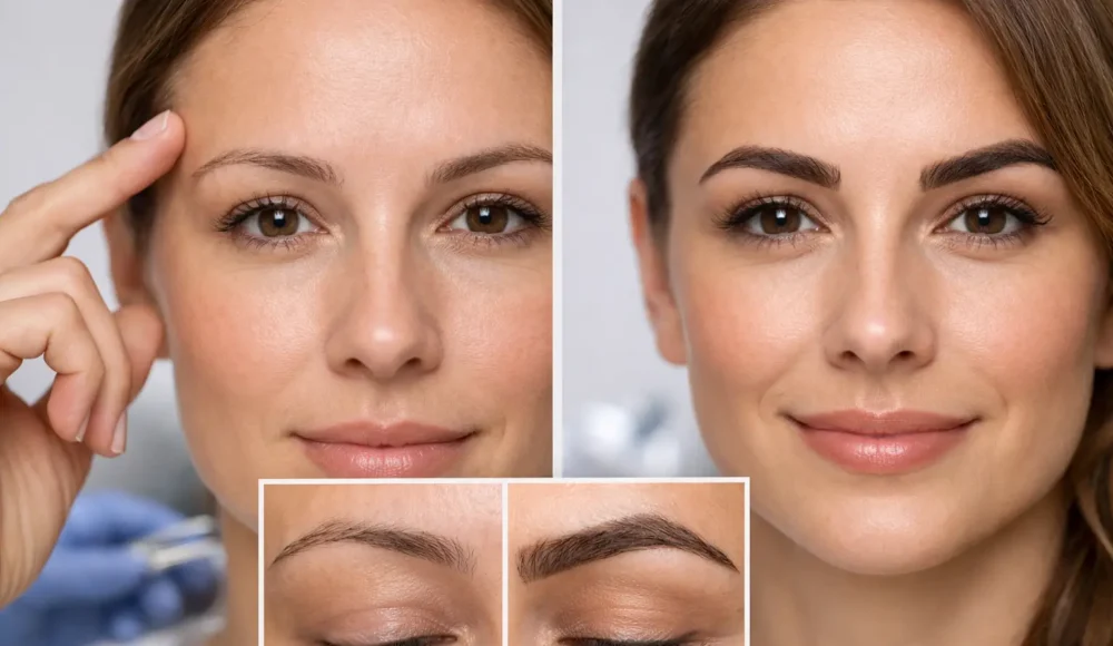 Eyebrow Transplant Before After Results