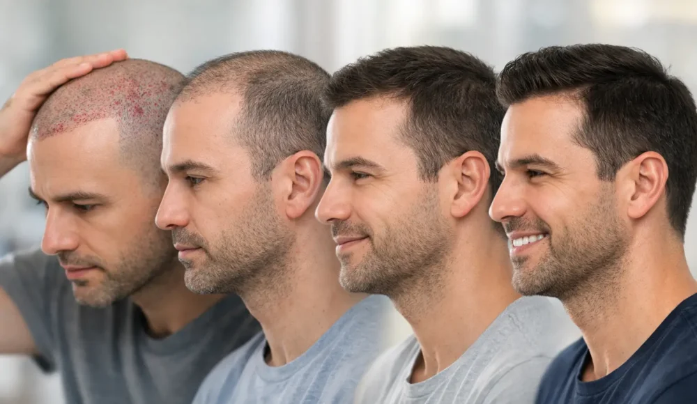 Hair Transplant Timeline Month by Month