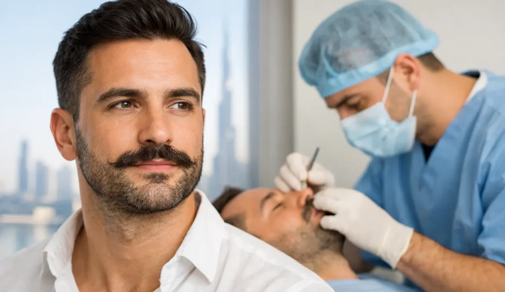 Moustache Transplant in Dubai: What to Expect